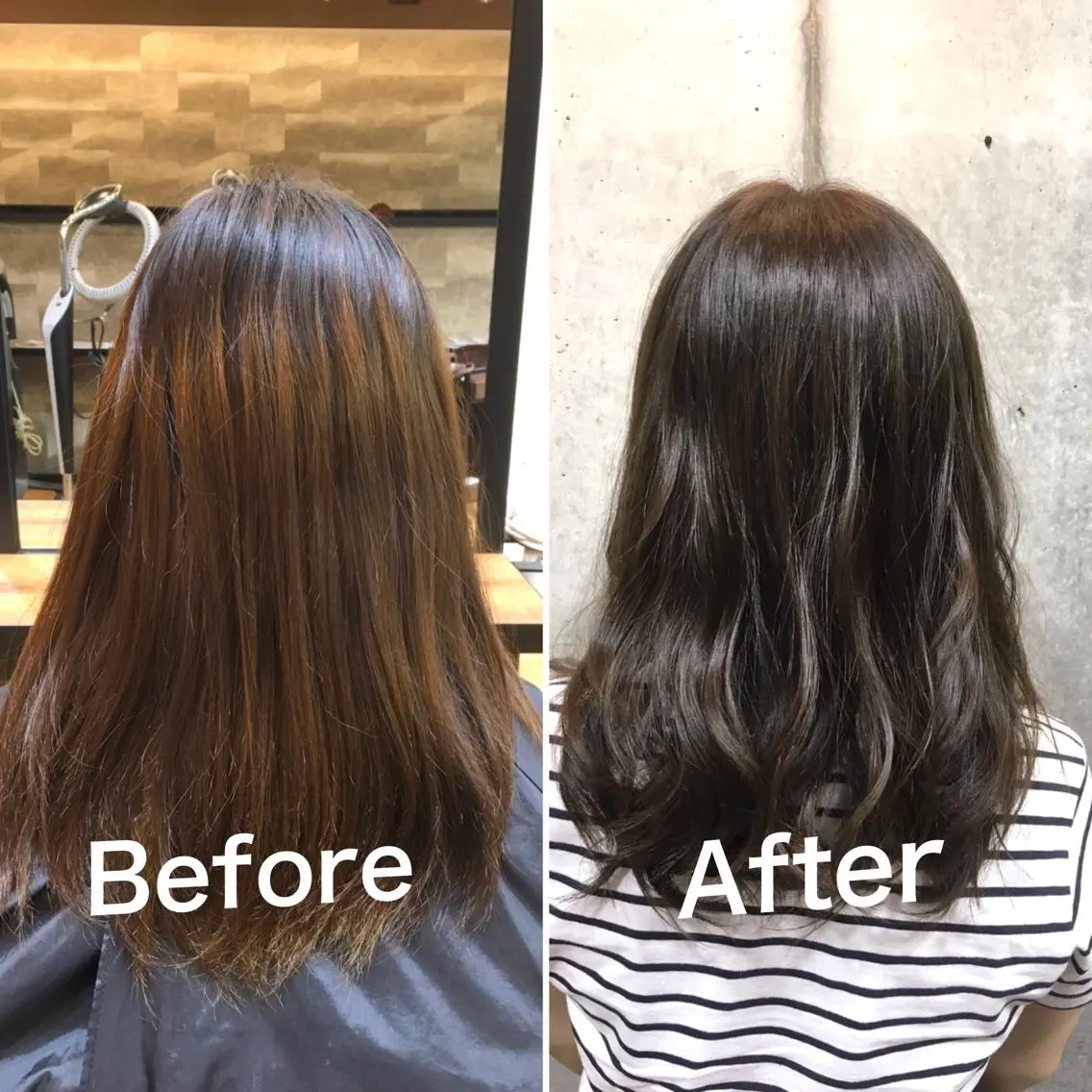 カラー カット トリートメント 佐瀬竜矢PRIMAL /portのヘアスタイル