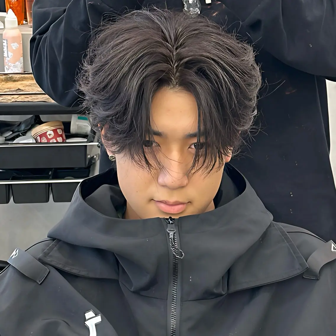 パーマ メンズ Lit.富士 久保田風太のヘアスタイル