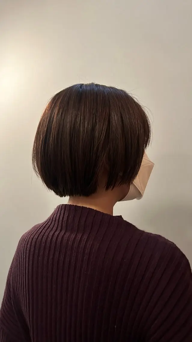 ショート ボブ ショートヘア トリートメント 🌿ボブ パーマ高橋啓太🌿のヘアスタイル