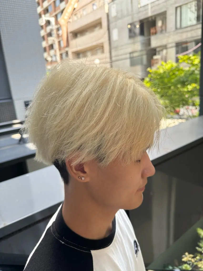 メンズ ヘアカラー ハル/メンズ特化✨ unreve副店長のヘアスタイル