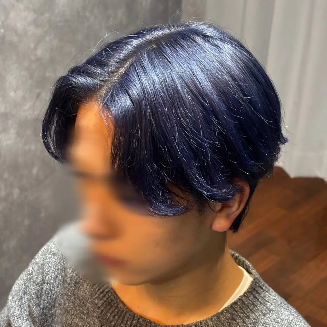 メンズカット＋カラー＋眉カット＋シャンプー＋スタイリングの写真