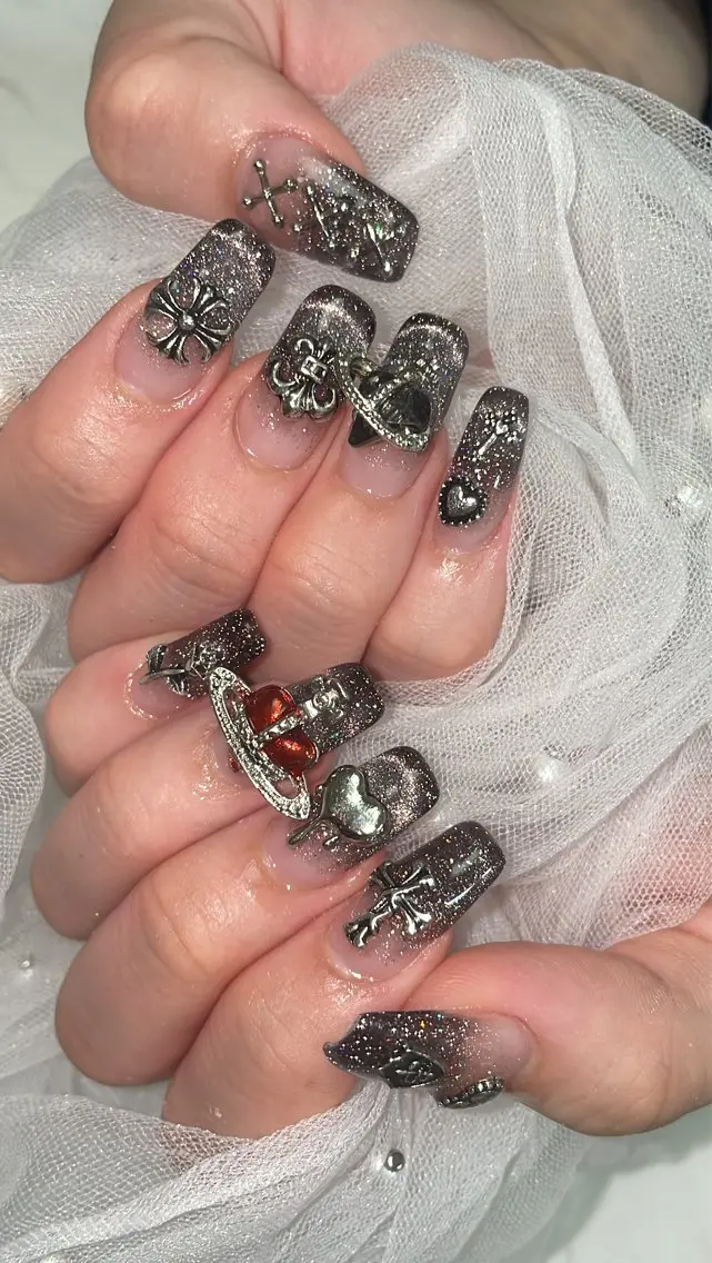 ネイル ハンドネイル ネイルサロンエクラ 🫧Shizukaのネイルデザイン
