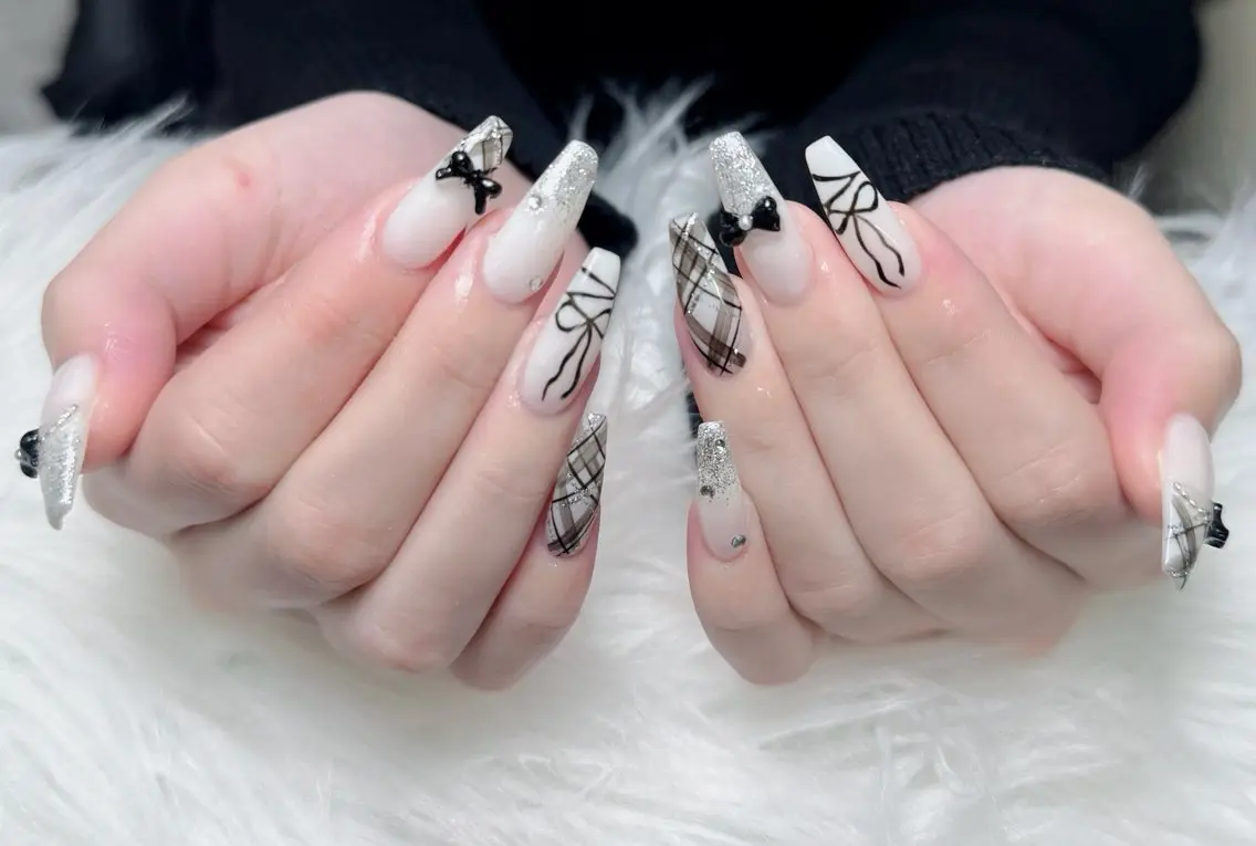 ネイル アートネイル 韓国ネイル 持ち込み ワンホンネイル Lenie Nail Salonのネイルデザイン