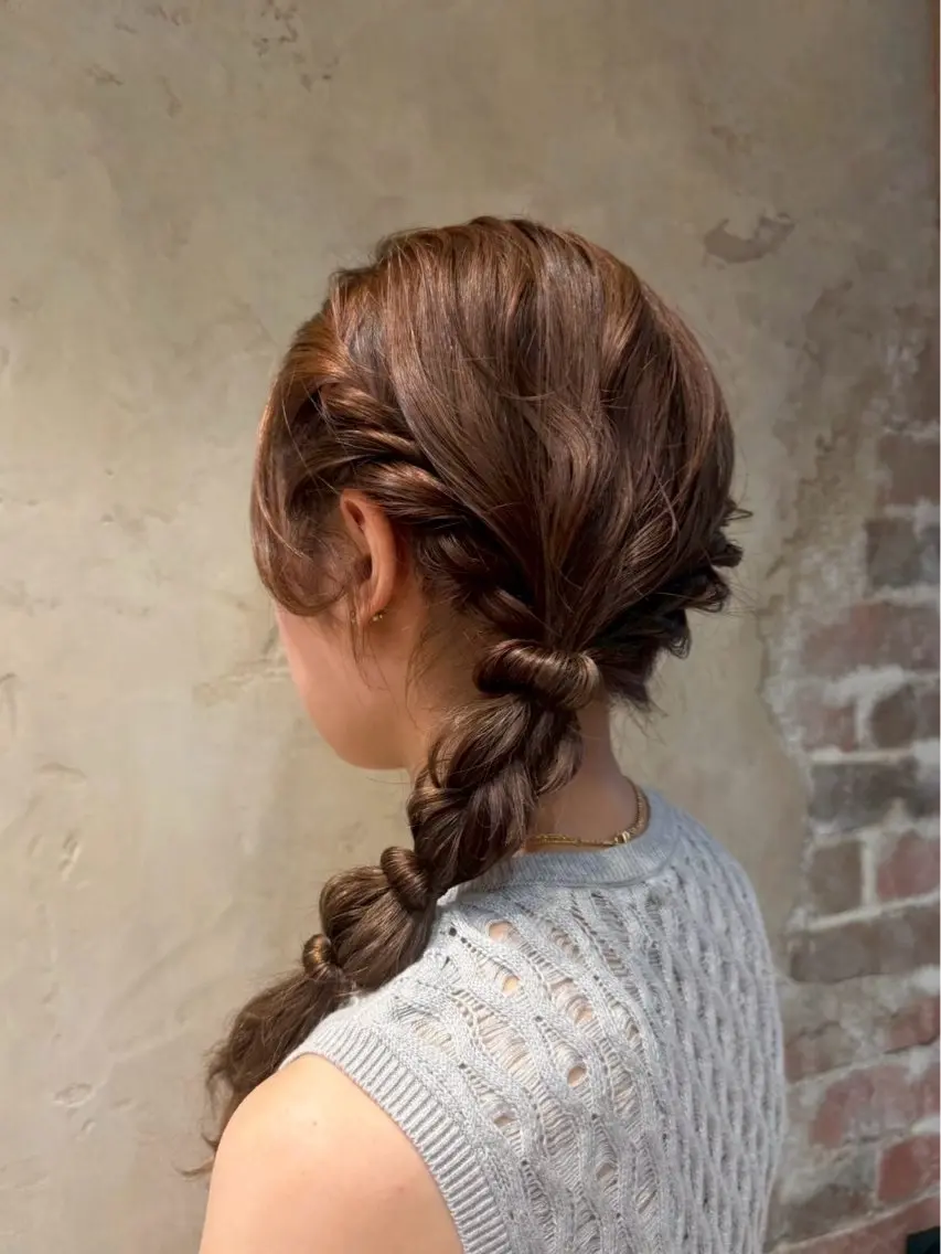 ヘアアレンジ 久保 柚奈のヘアスタイル
