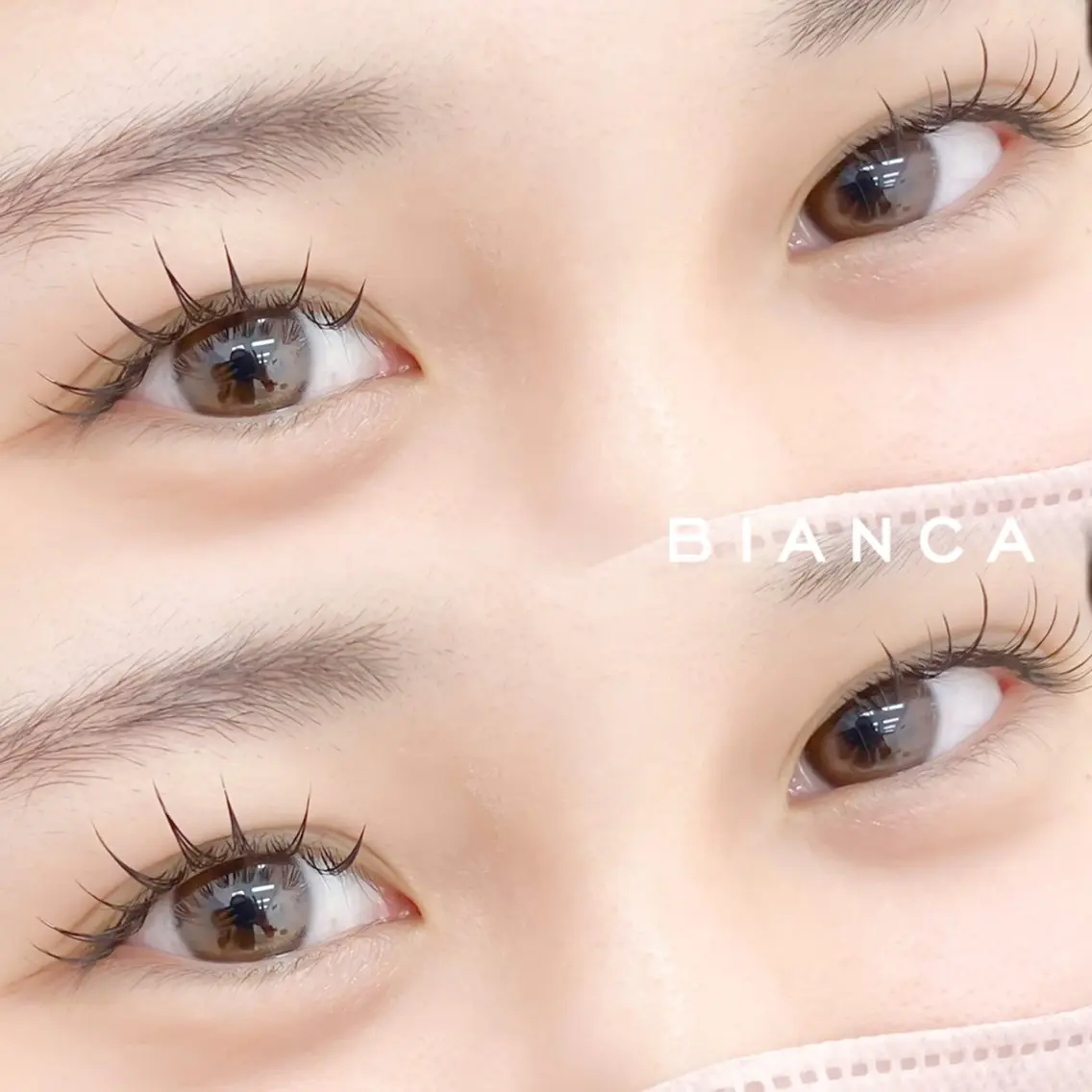 マツエク・マツパ Bianca 赤羽 樋口︎︎のマツエク・マツパデザイン