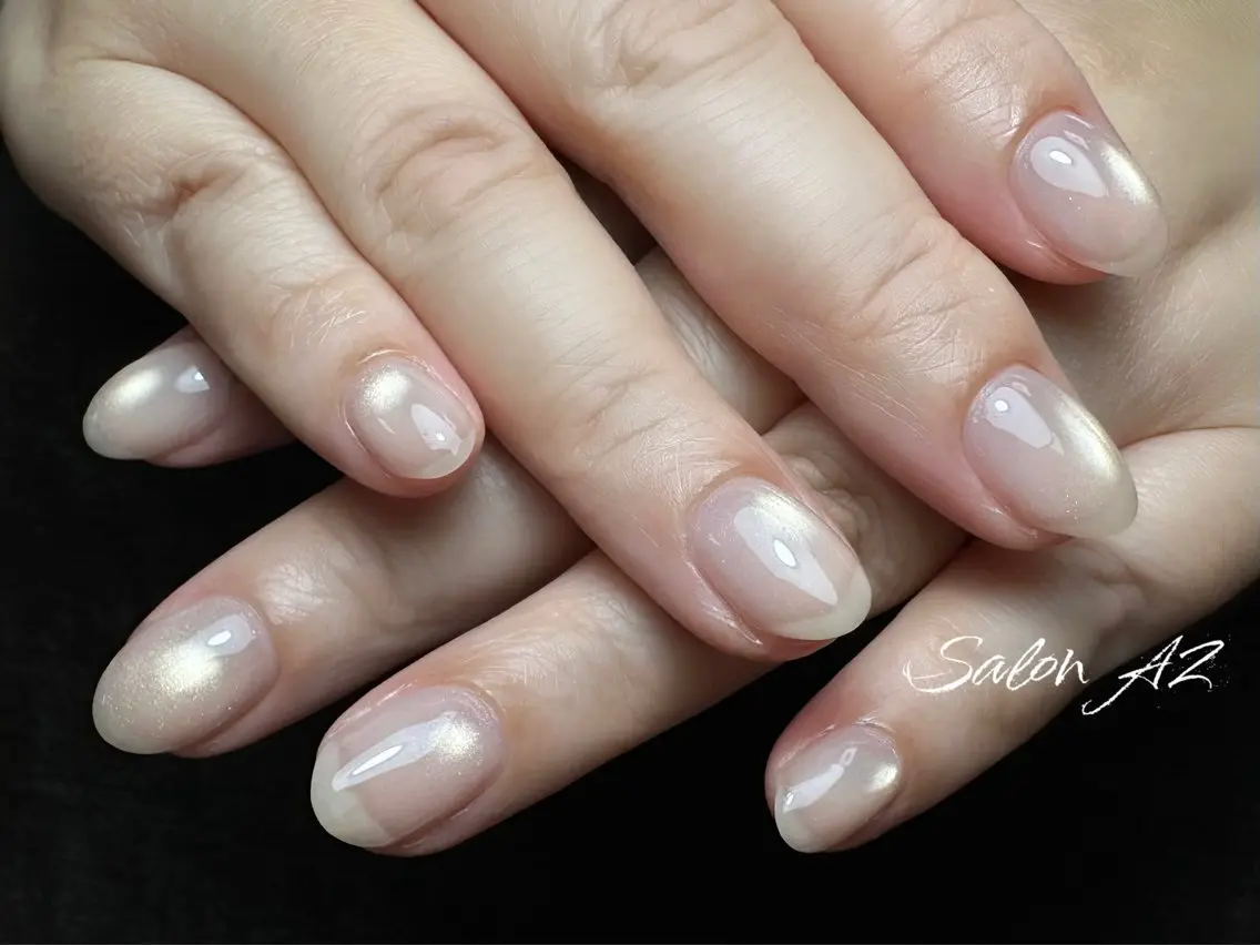 ネイル アートネイル フットネイル フレンチネイル マグネットネイル 持ち込み ハンドネイル salon AZ NANAのネイルデザイン