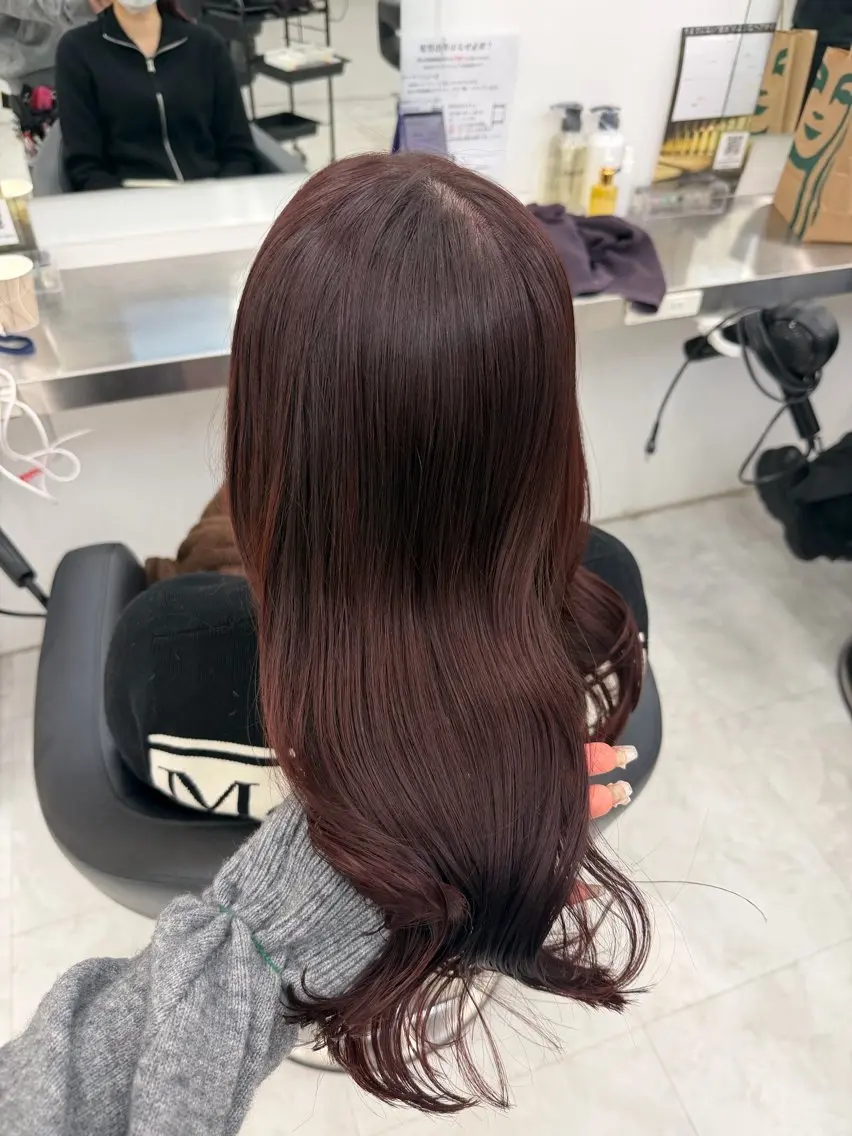 カラー カット ヘアカラー トリートメント 透明感カラー🎀艶髪 Anju/渋谷🎀のヘアスタイル