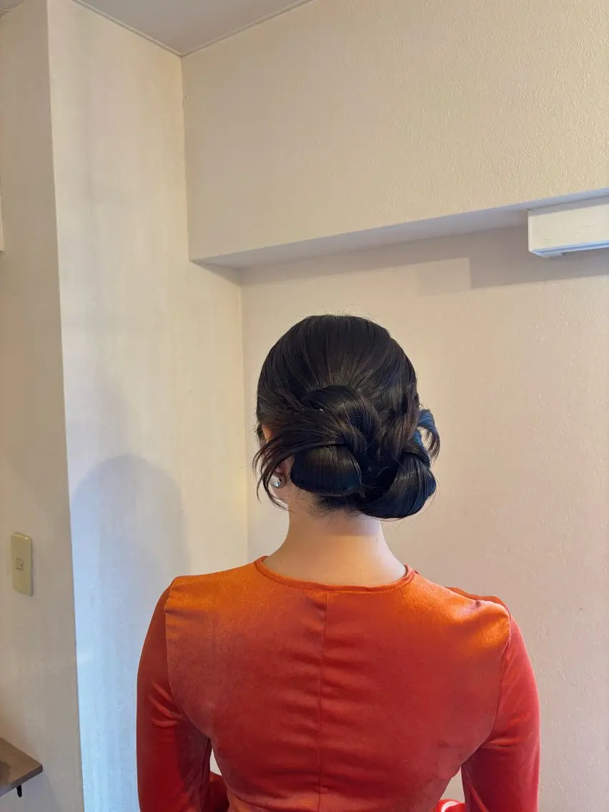 ヘアアレンジ ヘアセット eye.hair　◎ akiのマツエク・マツパデザイン