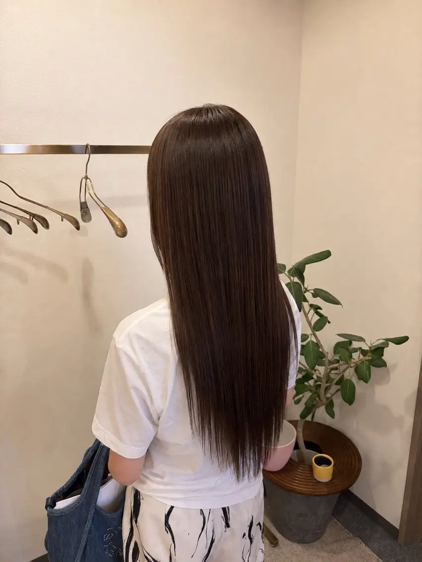 ロング エクステ エクステ 高品質シールエクステ /栄/艶髪/HIROのヘアスタイル