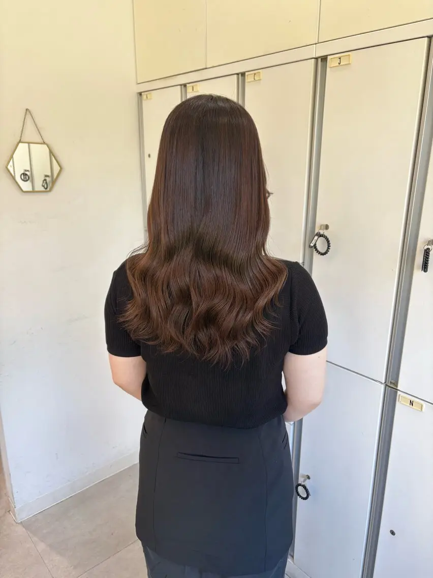 ロング カラー 🫧松尾彩舞樹🫧 アレンジ/艶カラー✨のヘアスタイル