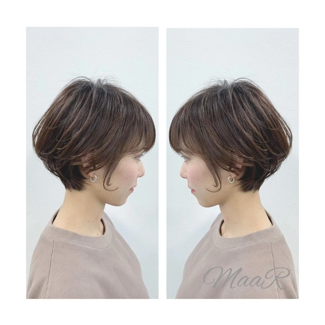 ショート カラー Asuka Mabuchiのヘアスタイル