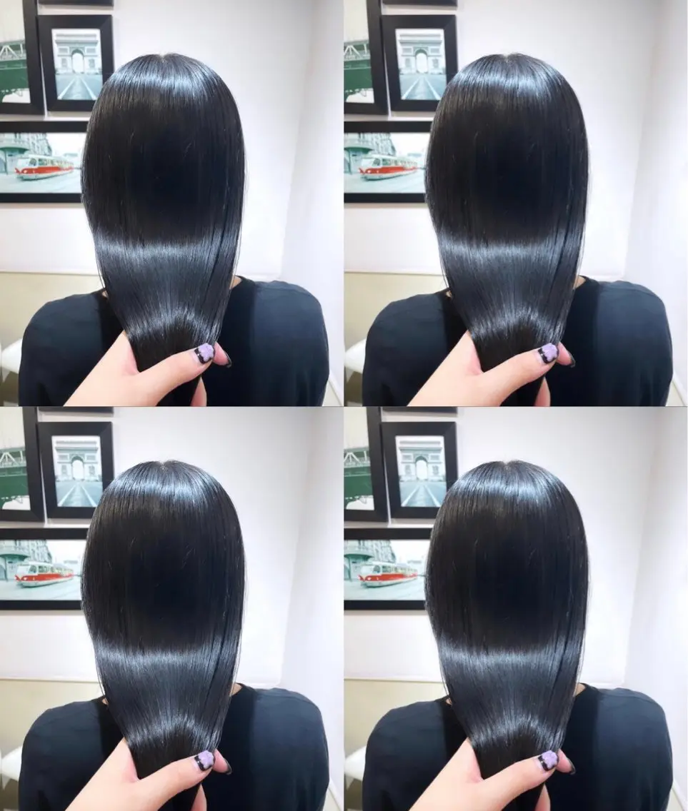 🦋˖ ࣪⊹寒色系カラー🦋˖ ࣪⊹フルカラー+オージュア3stepトリートメントの写真