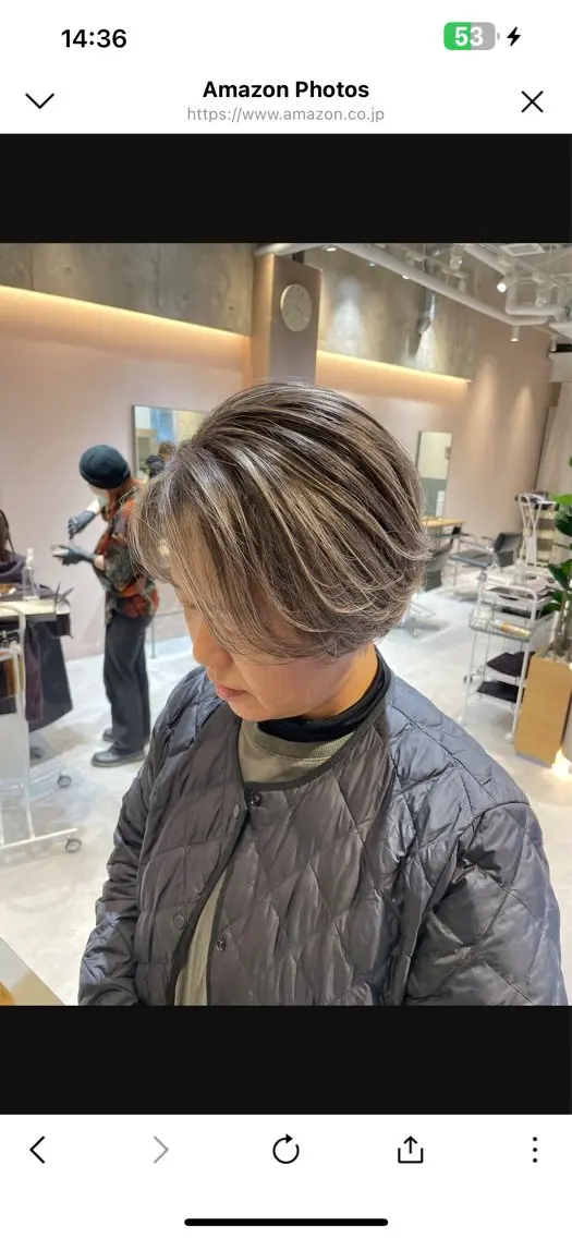 ショート カラー ハイライトカラー ハイライト ヘアカラー 高槻No. 1美髪 矯正🫧/中本輝人のヘアスタイル
