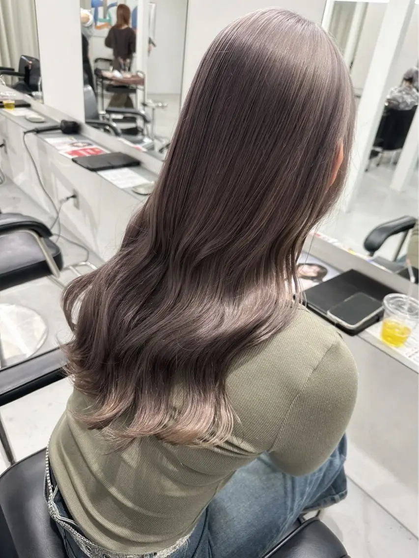 ロング カラー カットモデル募集中/ 新潟万代/かのん🎀のヘアスタイル