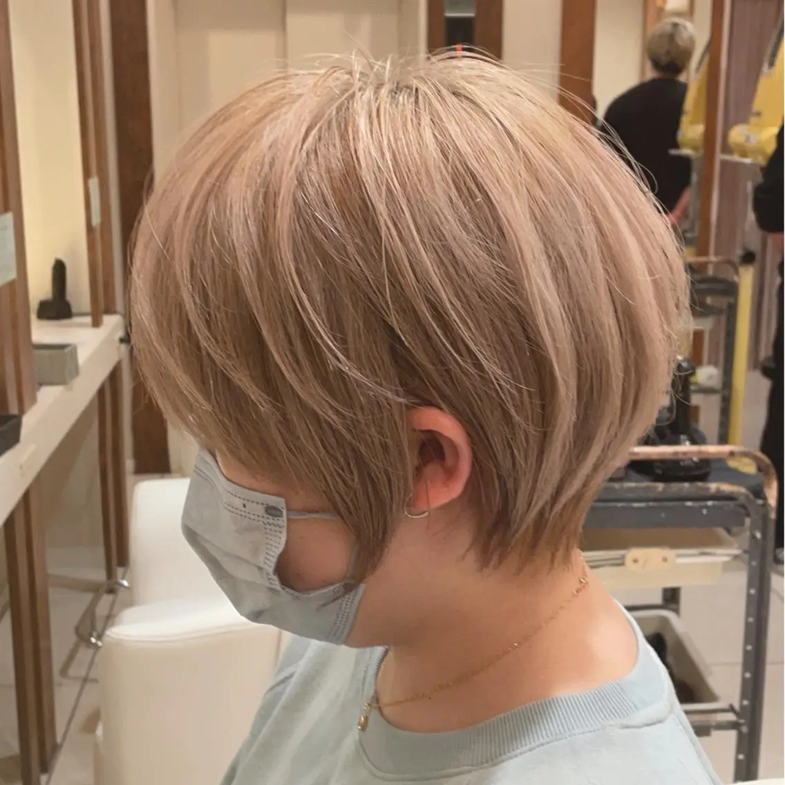 ショート 💎桑原勇志/ ショート/ハイトーンのヘアスタイル