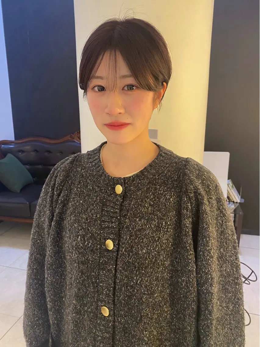 ショート カラー カット ヘアカラー トリートメント mai / linoah˚✧のヘアスタイル