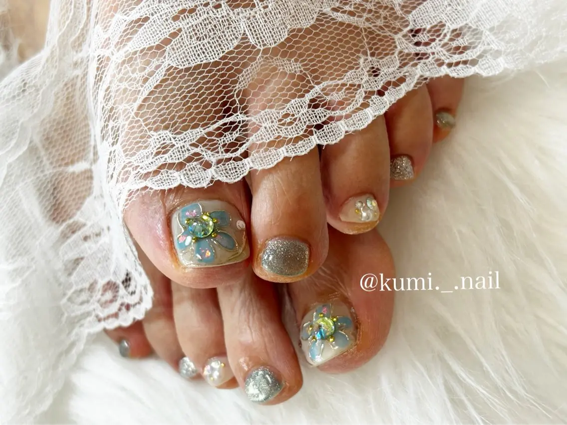 ネイル フットネイル 93 nailのネイルデザイン