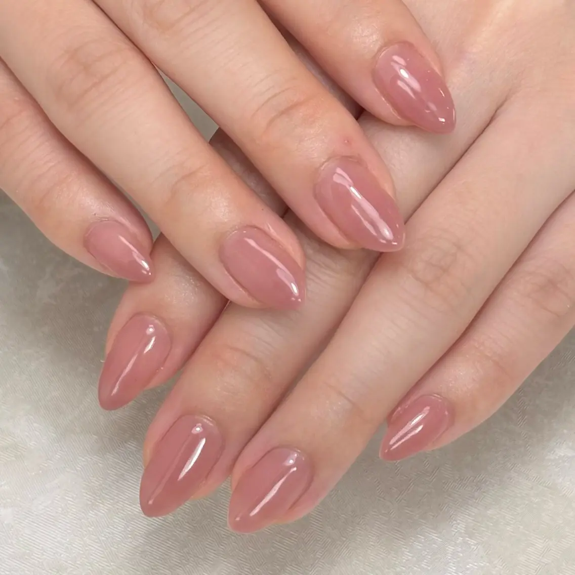 ネイル ワンカラーネイル ハンドネイル flore nailのネイルデザイン