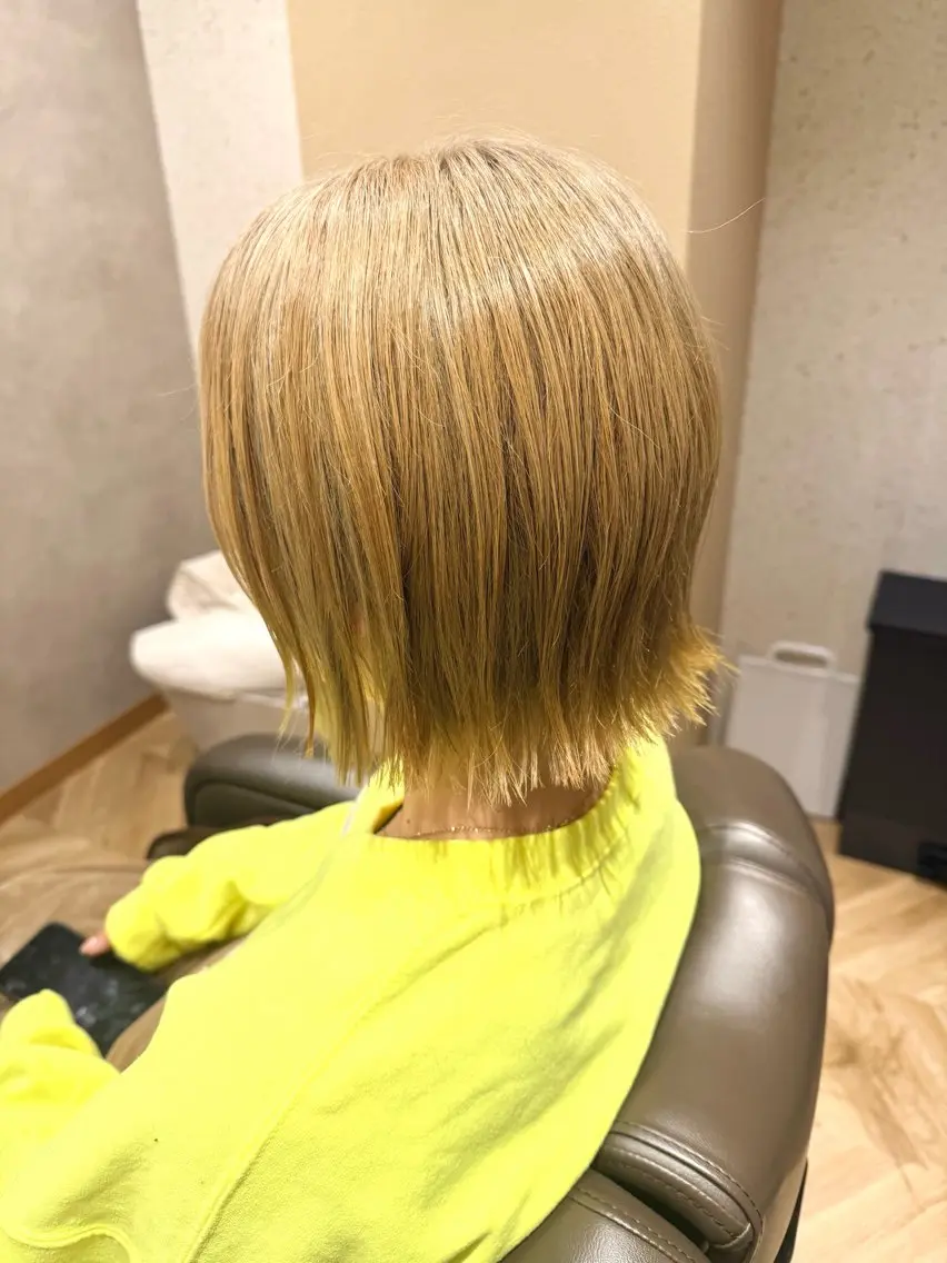 カラー カット ヘアカラー 大村 凪のヘアスタイル