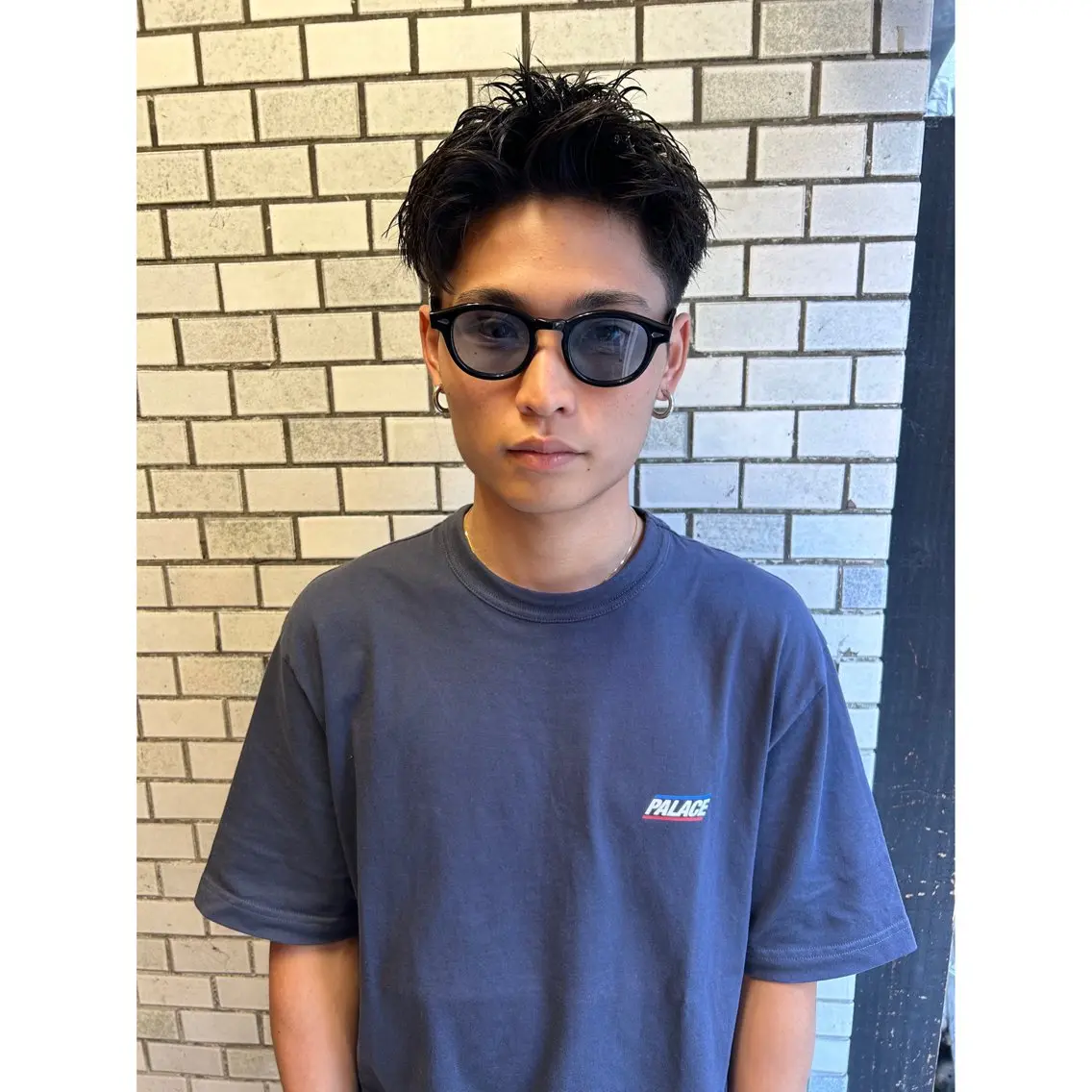 ショート パーマ メンズ メンズブリーチ メンズハイライト メンズインナーカラー メンズパーマ プードルパーマ カット パーマ トリートメント 💈メンズ短髪特化 ✂︎伊藤大輝💈のヘアスタイル