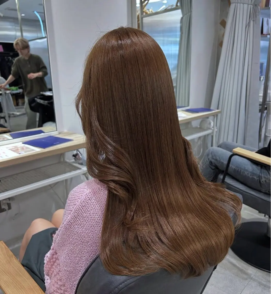 カラー ヘアカラー サナ🎀髪質改善 /似合わせカラーのヘアスタイル