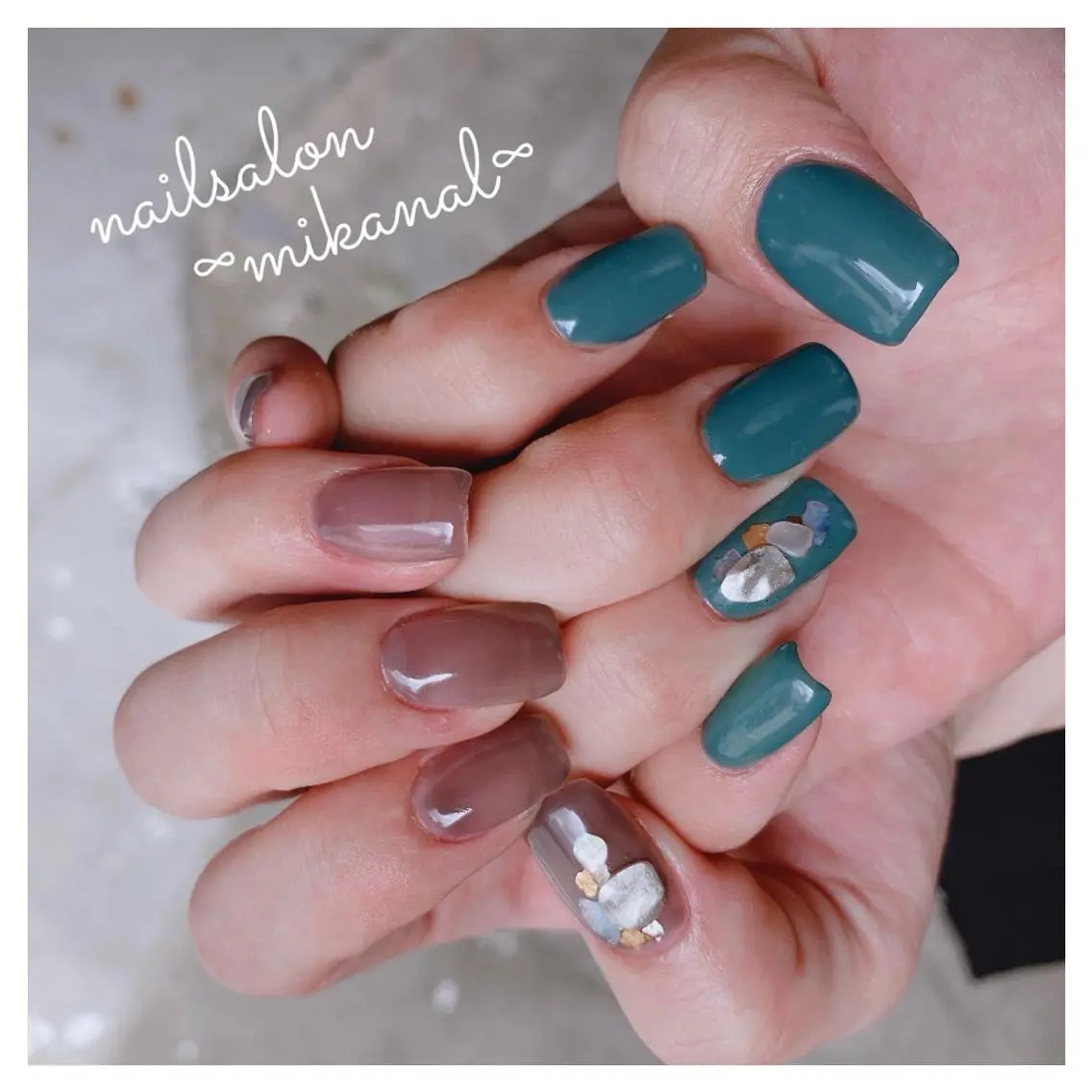ネイル ハンドネイル フットネイル nailsalon ∞ ﾐｶﾅﾙ ∞のネイルデザイン