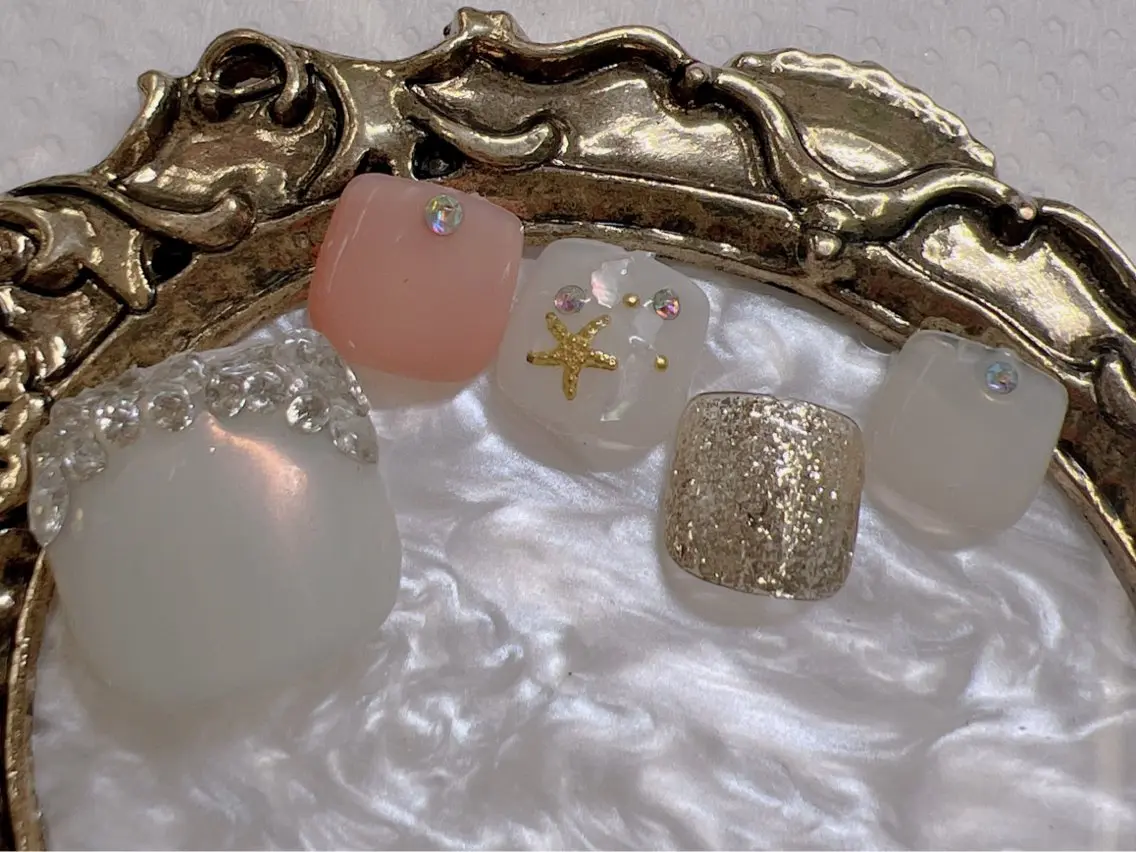 ネイル ハンドネイル OCEAN nail パラジェル　取扱い店のネイルデザイン