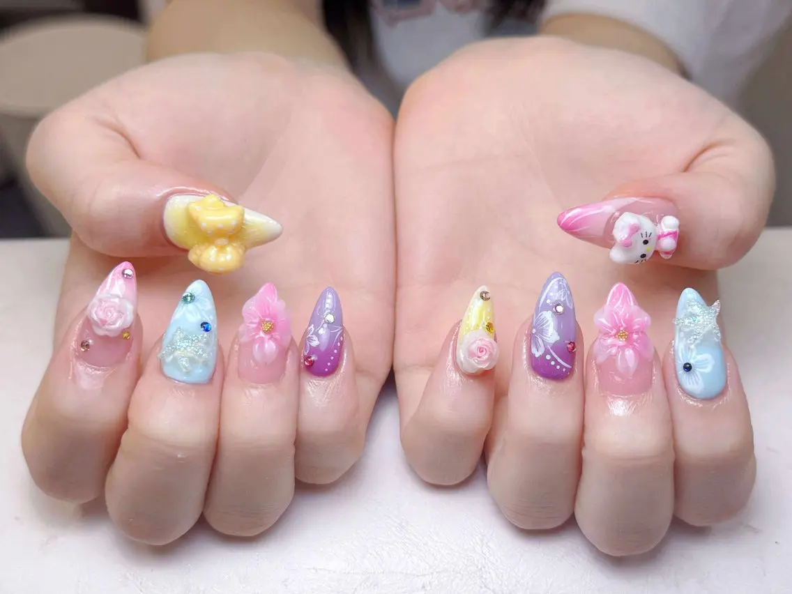 ネイル アートネイル ジェルネイル ネイルチップ Jenn Nail Salonのネイルデザイン