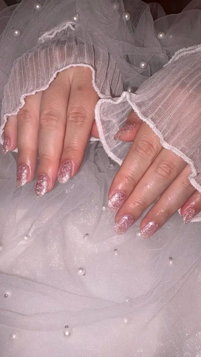 ネイル フラッシュネイル ピンク ハンドネイル Nail Salon macherieのネイルデザイン