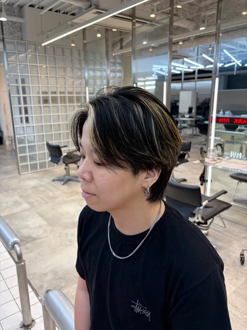 カラー メンズ fifth深山 洋夢のヘアスタイル