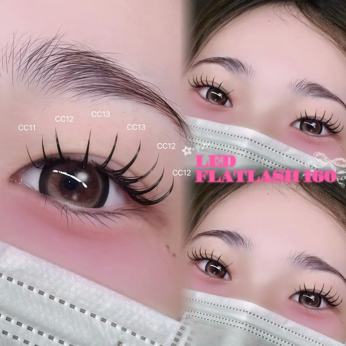 マツエク・マツパ マツエク 本日🈳◎/バインド 𝑀𝐼𝑌𝑈🎀のマツエク・マツパデザイン