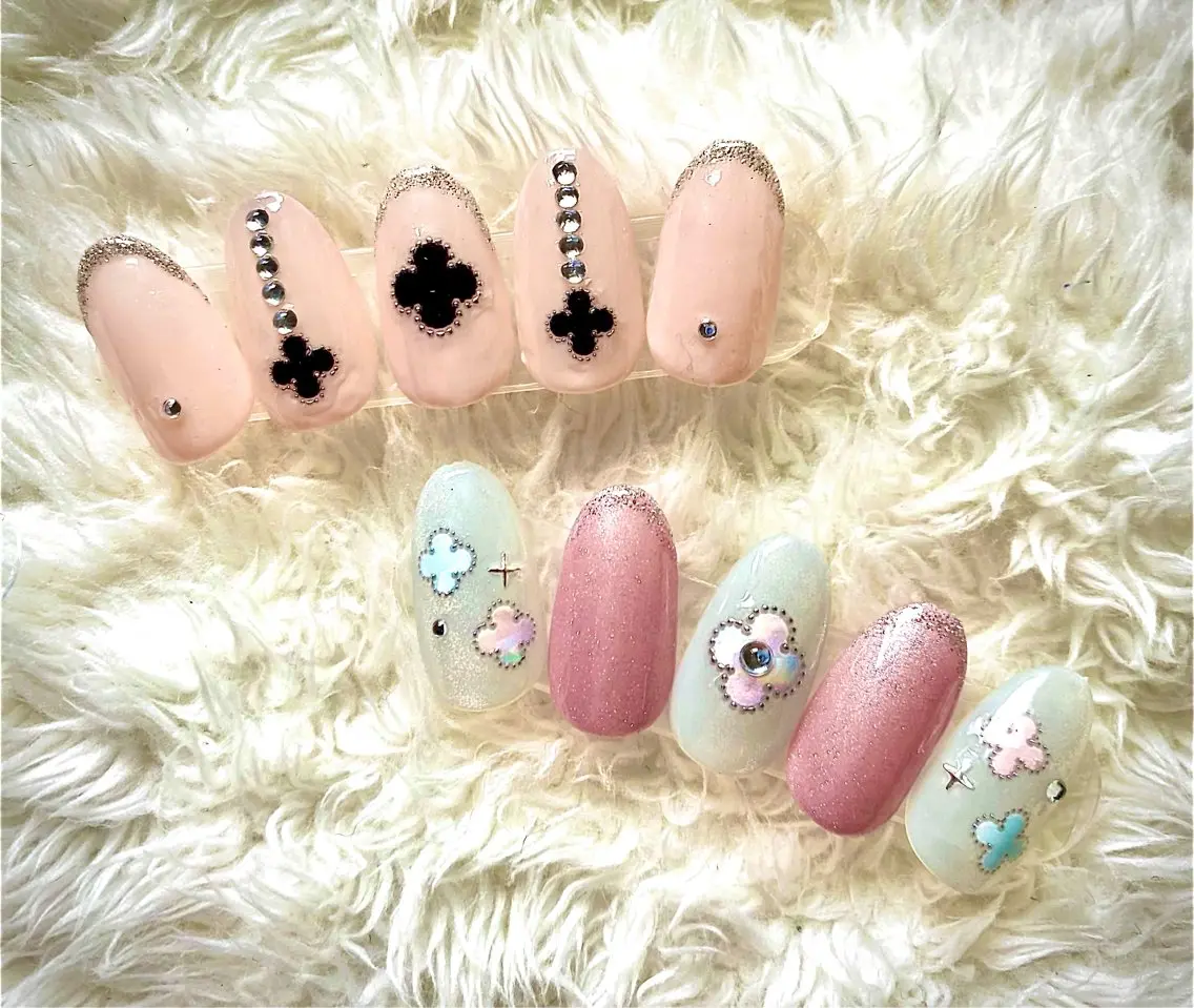 ネイル クリアネイル ハンドネイル Rafinesse Miwaのネイルデザイン