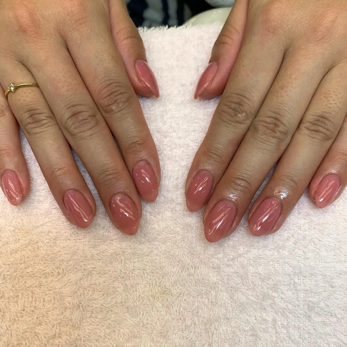 ネイル ワンカラーネイル lemo_nail 🍋のネイルデザイン