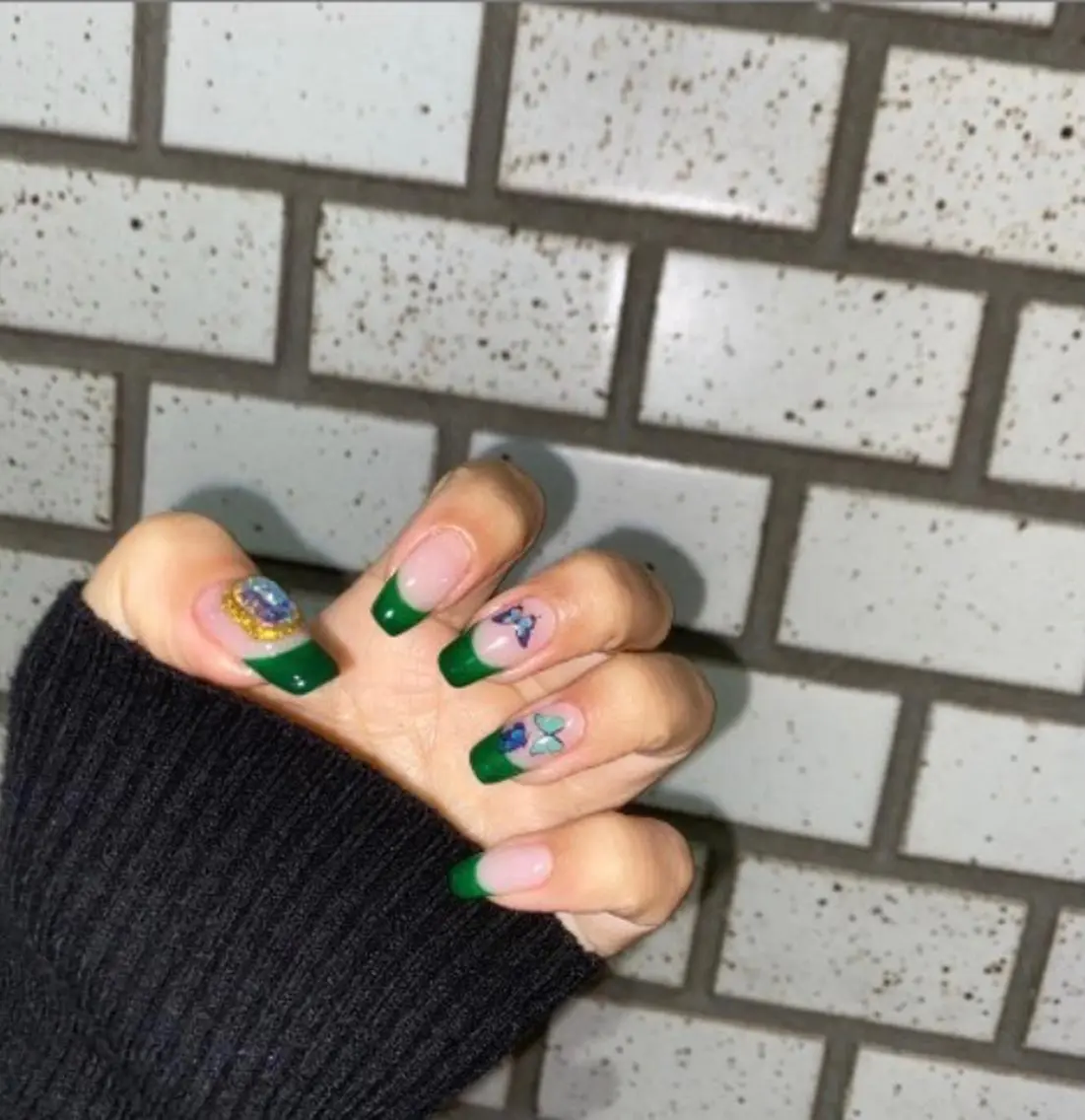 ネイル ハンドネイル パラあり！フィルイン 美フォルムのネイルデザイン