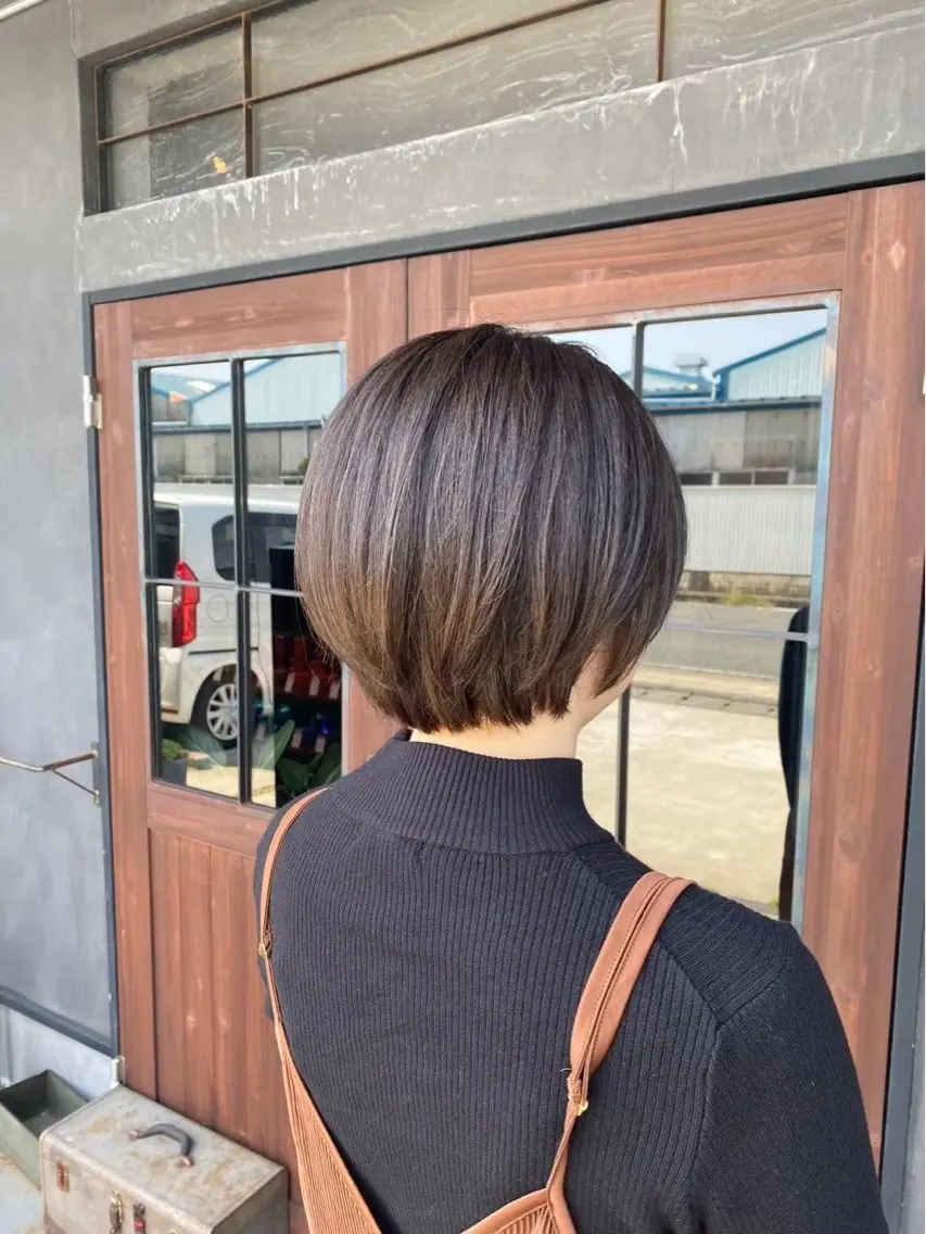 ショート ショートヘア 鈴木 未歩のヘアスタイル