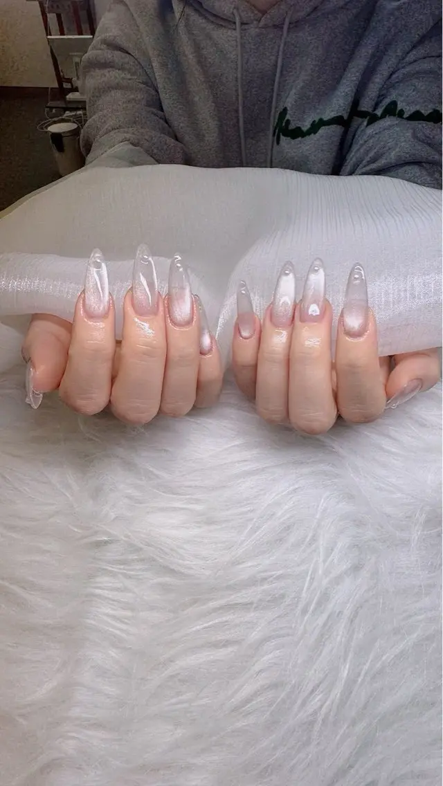 ネイル ストーンネイル ハンドネイル chip nail harukaのネイルデザイン