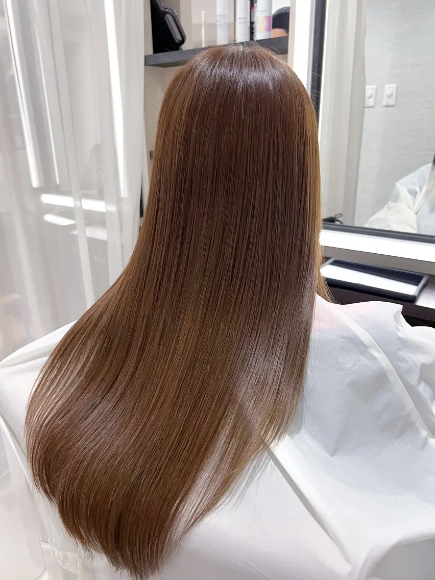 ロング カラー 坂本 大晟のヘアスタイル