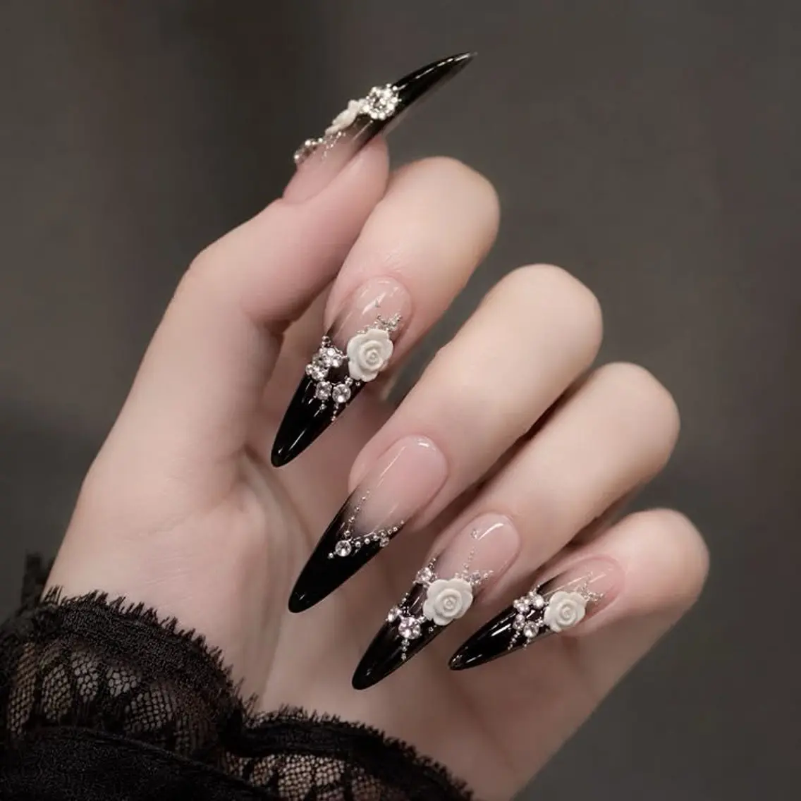 ネイル アートネイル 長さ出し フラッシュネイル フレンチネイル ジェルネイル ハンドネイル kana nailのネイルデザイン
