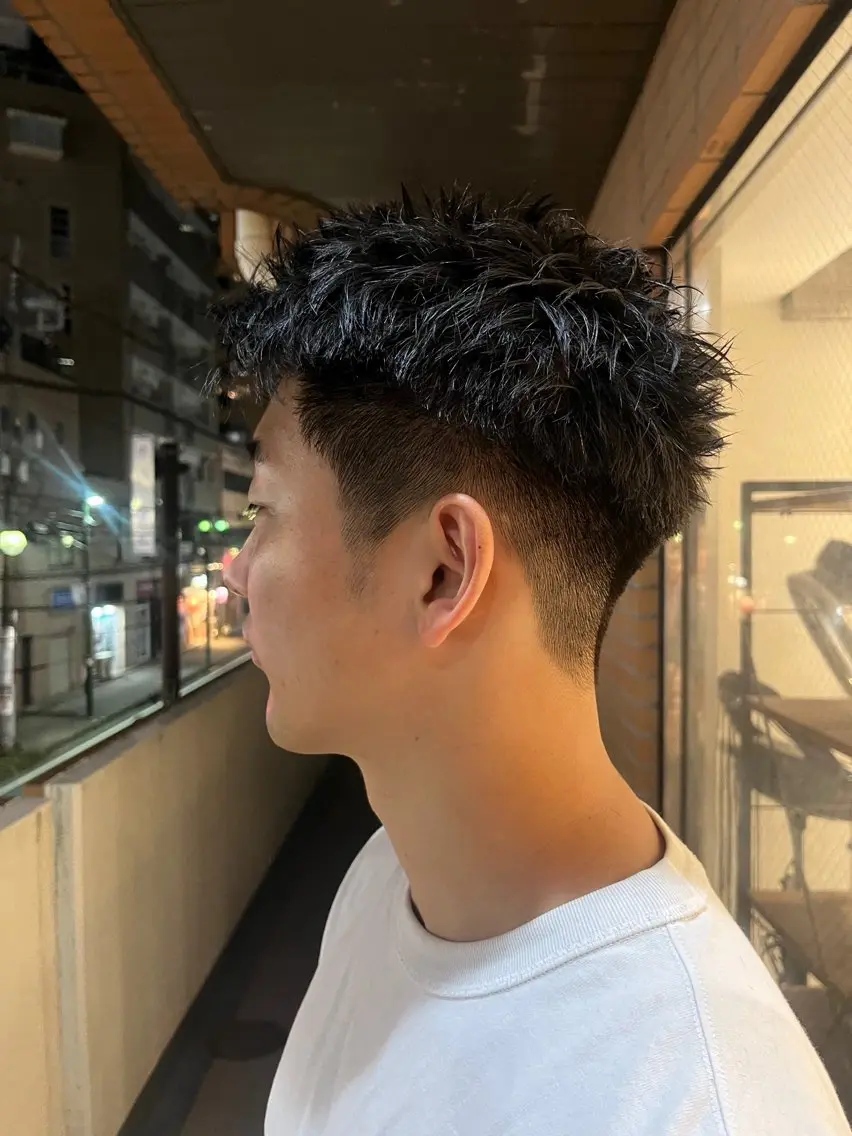 メンズ スパイキーショート bococa |向ヶ丘遊園/マナカのヘアスタイル