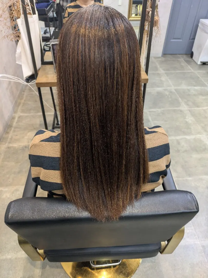 ロング Jr.stylist ひろのヘアスタイル