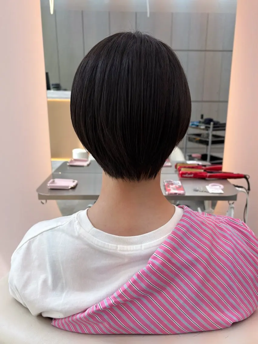 ショート 似合わせショート🌿 ボブ🫧 乾辺真悠子のヘアスタイル