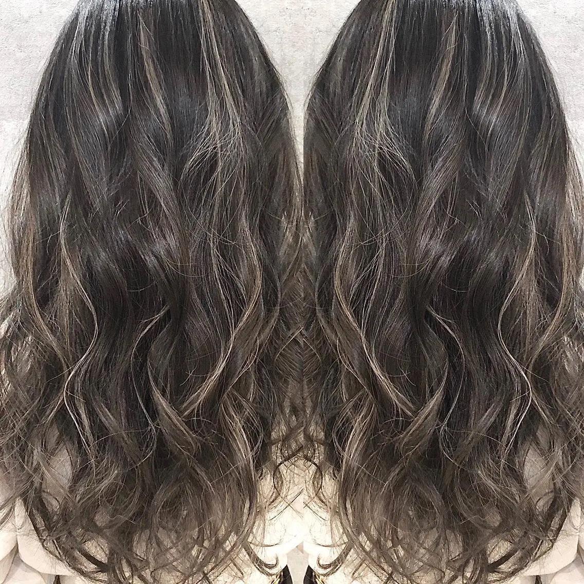 ロング カラー ハイライトカラー ハイライト ✨MiL✨ ✨心斎橋✨のヘアスタイル