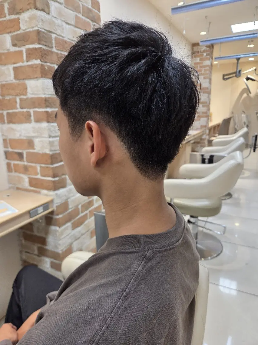 ショート カット メンズパーマ/カラー /カット/樋口捷✂️のヘアスタイル