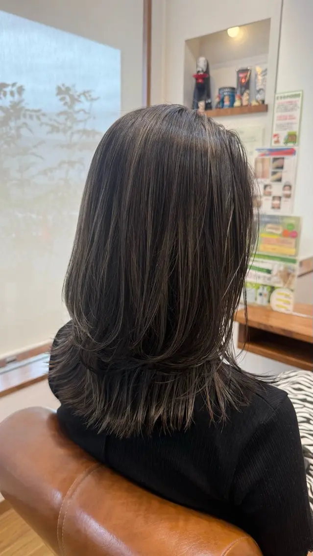 ヘアカラー 心cocoro RISAのヘアスタイル