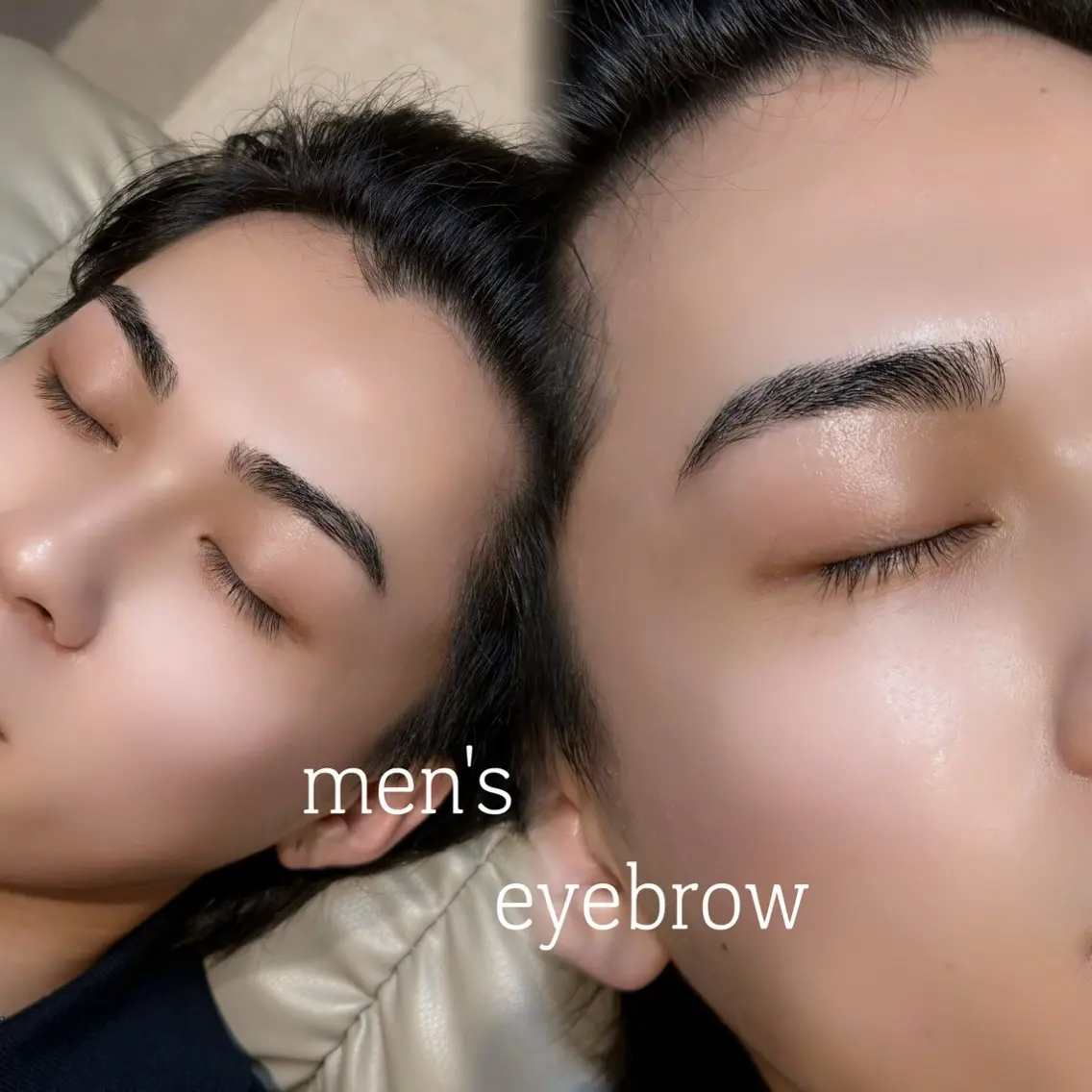 メンズ眉毛WAXの写真