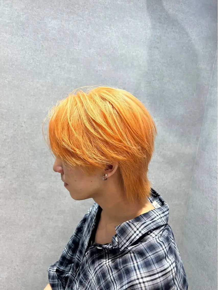 カラー 💫メンズ特化💫 MIU/海外風のヘアスタイル