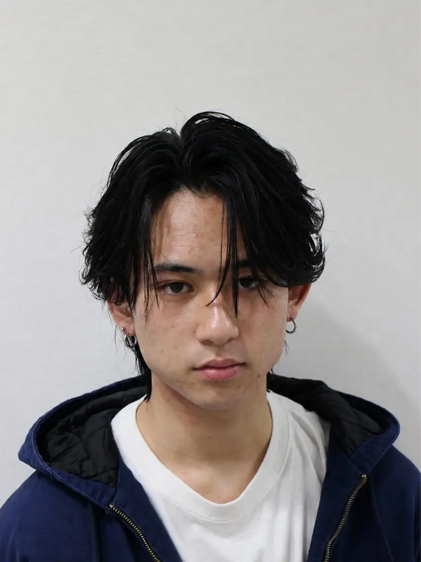 メンズヘアセット🚹の写真