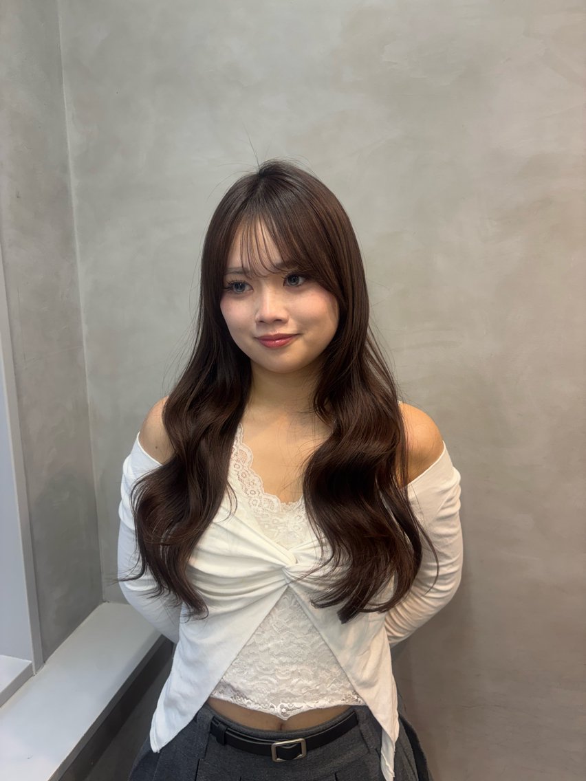 ロング カラー ブラウンカラー ヘアカラー 🤍艶モテカラー♡ ブラウン🤍Rimiのヘアスタイル