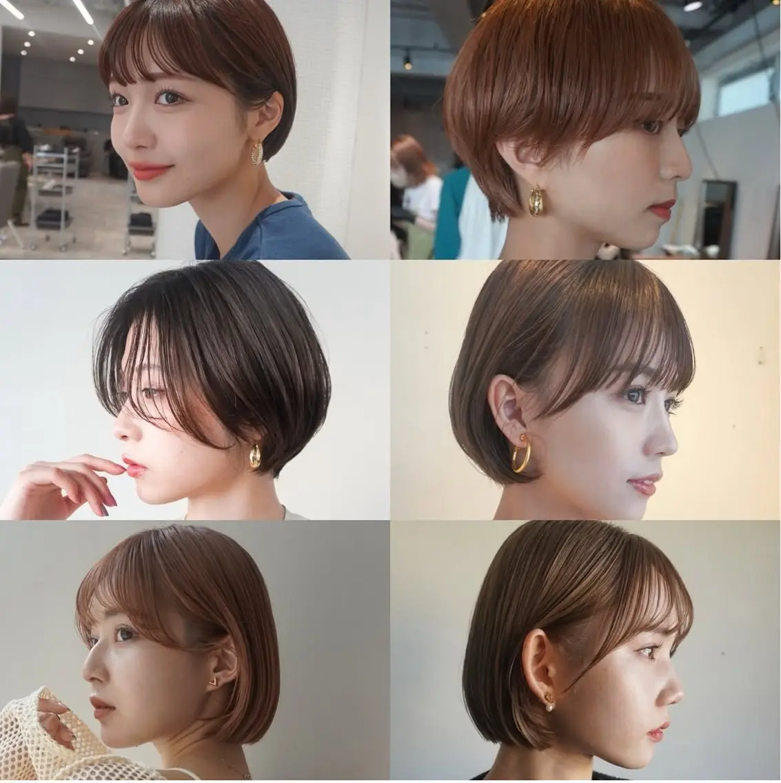 ショート 似合わせカット ショートヘア トリートメント ミディアムヘア Chifumiのヘアスタイル