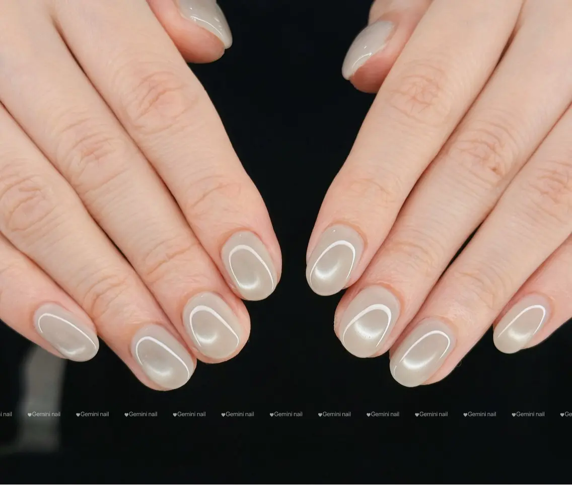 ネイル マグネットネイル Gemini nail.Yukiのネイルデザイン